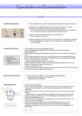Quantenobjekte und Photoeffekt einfach erklärt – Für Kinder