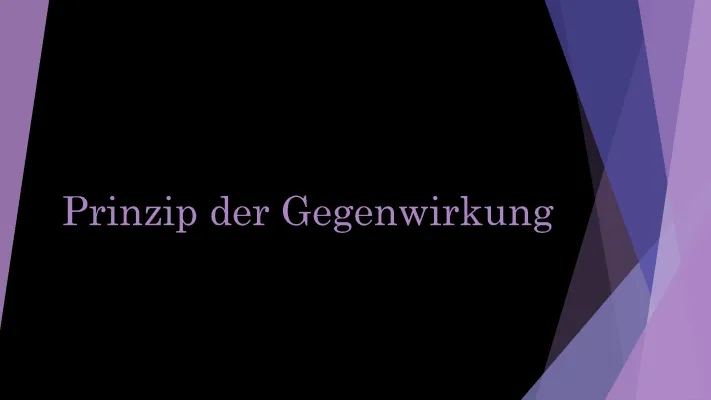 Prinzip der Gegenwirkung: Beispiele und Erklärungen