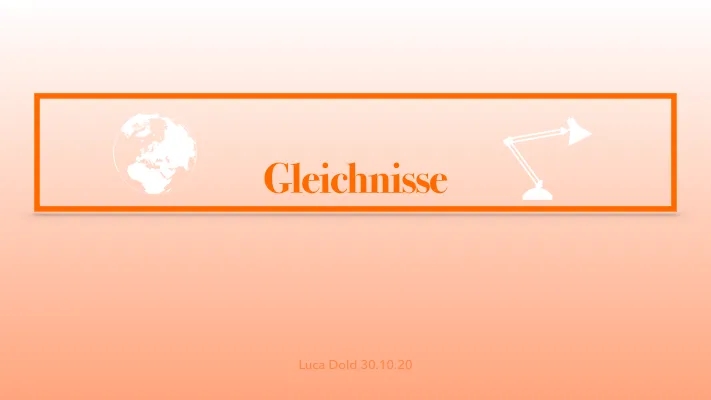 Welche Gleichnisse gibt es? - Beispiele und Definition für Kinder