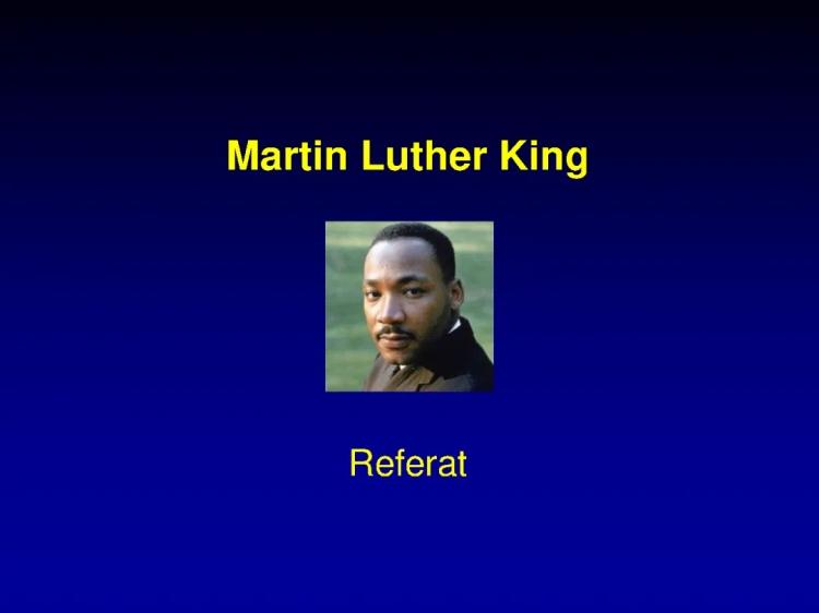 Martin Luther King Junior 