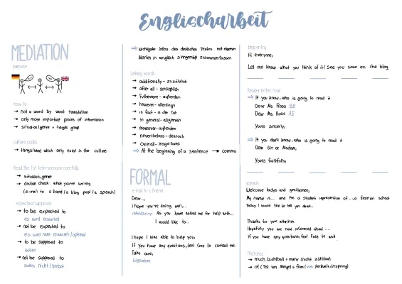 Mediation Englisch: Übungstexte und Lösungen für  Klasse 6-11 PDF