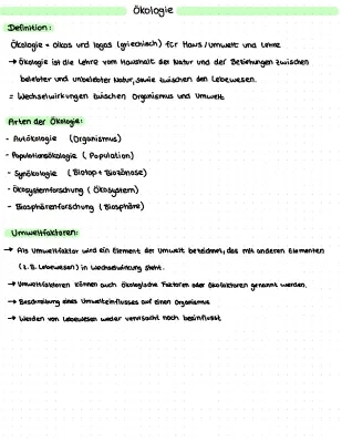 Ökologische Potenz, Abiotische und Biotische Faktoren, Populationsökologie für Kinder erklärt