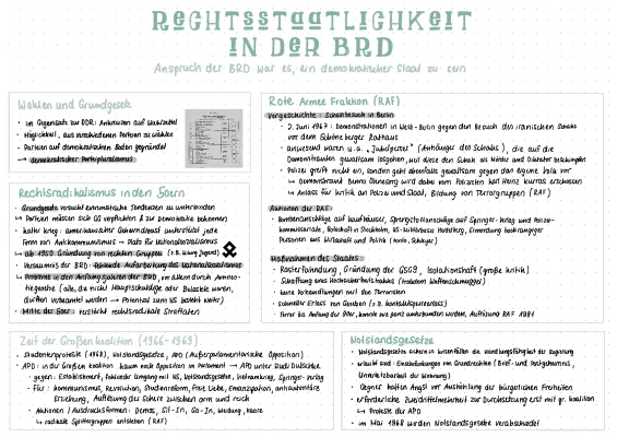 Umgang mit Andersdenkenden in der BRD und DDR: Notstandsgesetze einfach erklärt