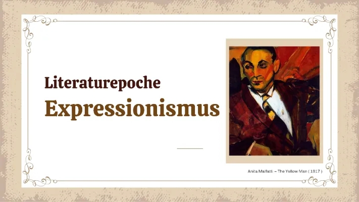 Expressionismus: Kunst, Literatur, Lyrik und Künstler einfach erklärt