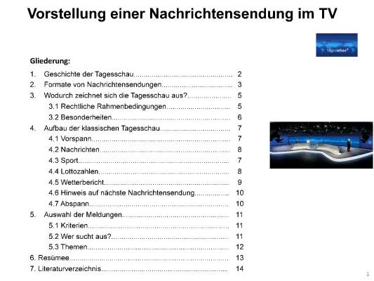 Alle Tagesschau-Sprecher und Moderatorinnen - Früher und Heute