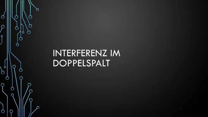 Das Doppelspaltexperiment: Beugung, Interferenz und ihre Geheimnisse einfach erklärt