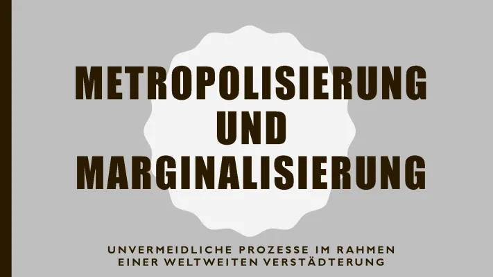 Was ist Marginalisierung? Beispiele, Ursachen und Metropolisierung einfach erklärt