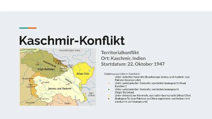 Der Kaschmir-Konflikt einfach erklärt: Indien, Pakistan und die aktuelle Situation 2024