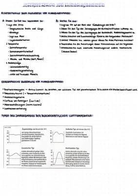 Klimadiagramm auswerten leicht gemacht - Für die 6. und 7. Klasse