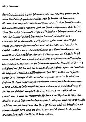 Georg Simon Ohm – Sein Leben, Erfindungen, Familie und das Ohmsche Gesetz