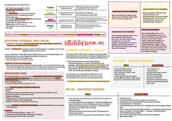 Utilitarismus einfach erklärt - Definition, Beispiele & mehr!