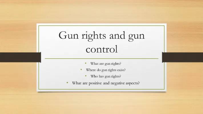 Understanding Gun Laws in the USA: Pros and Cons