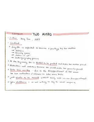 Two Kinds by Amy Tan: PDF, Analysis & Themes for Kids