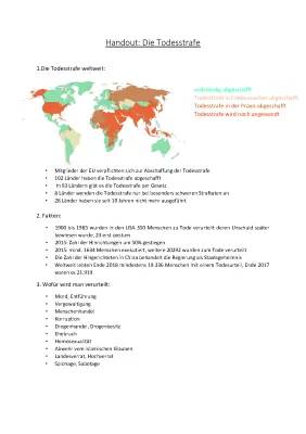 In welchen Ländern gibt es noch die Todesstrafe 2024? - Fakten und Geschichte