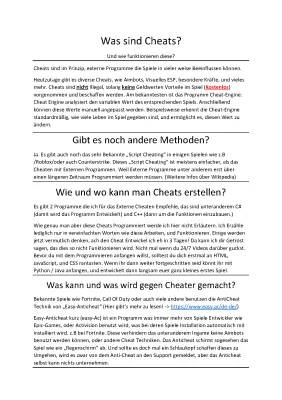 Cheat Engine: Tipps für Deutsch und Android downloaden