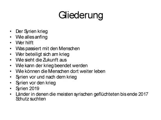 Syrien-Krieg: Vor und Nach, Wer Begann den Krieg und Wie ist das Leben Heute?