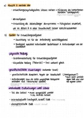 Entwicklungsaufgaben nach Havighurst - Tabelle, PDF & Fallbeispiele