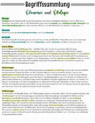 Ökologie und Ökonomie einfach erklärt: Unterschiede, Zusammenhänge und Beispiele