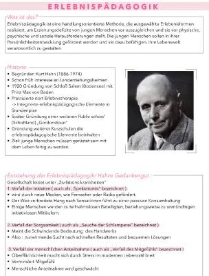 Kurt Hahn Erlebnispädagogik: Schulen, Zitate und Projekte