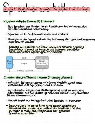 Spracherwerb leicht erklärt: Interaktionismus, Kognitivismus, Nativismus und mehr!