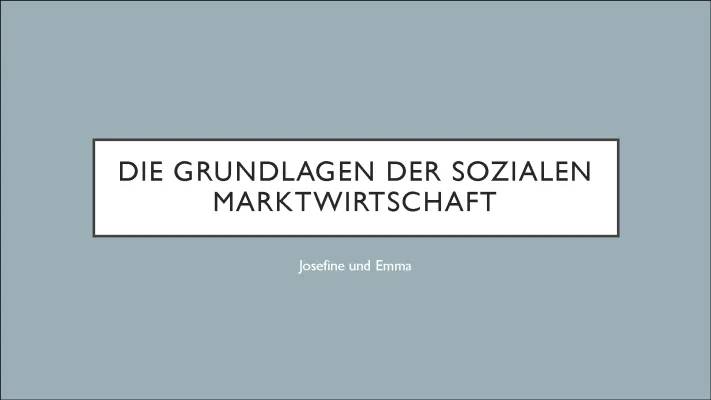 Was ist die Soziale Marktwirtschaft? Merkmale, Vor- und Nachteile einfach erklärt