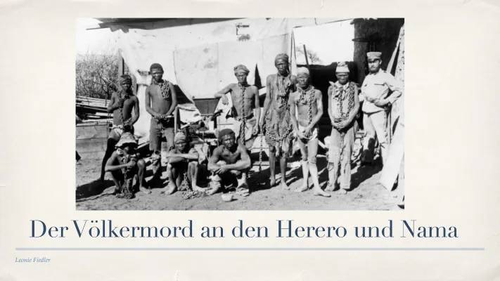 Lerne den Völkermord an Herero und Nama kennen: Die deutsche Kolonialgeschichte in Namibia