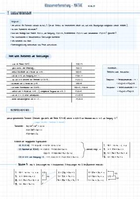 Steckbriefaufgaben: Mathe-Spaß mit Lösungen und Übungen