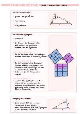 Trigonometrie Dreieck Formeln und Aufgaben - Einfach erklärt für dich