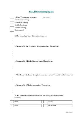 Thrombose Entdecken und Vorbeugen: Tipps und Übungen für Zuhause