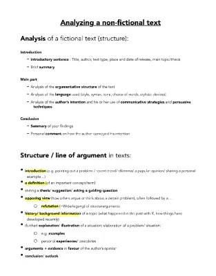 Awesome Non-Fiction Text Analysis Examples and Tips!