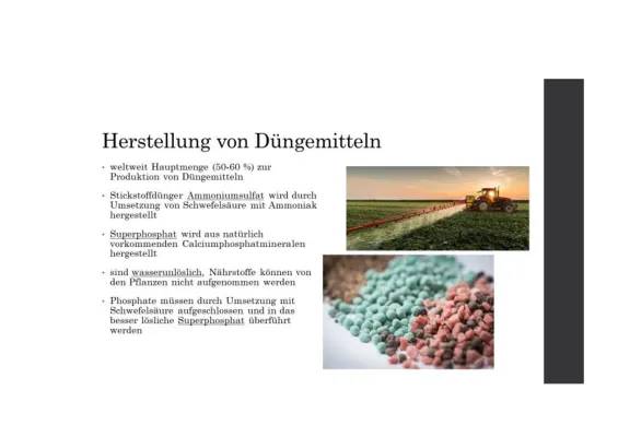 Alles über Schwefelsäure und Säuren in der Industrie