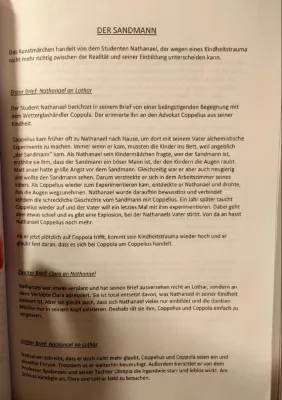 Der Sandmann: Ist Nathanael wahnsinnig? – Analyse, wichtige Textstellen, und Augenmotiv erklärt!