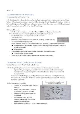 Mannheimer Schule: Merkmale, Beispiele und Mozart - Orchester Sitzordnung & Sonatenhauptsatzform erklärt