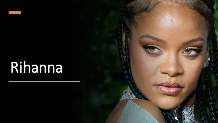 Rihanna Powerpoint Präsentation: Herkunft, Karriere und Kinder