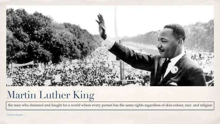 Martin Luther King Presentation: I Have a Dream and Civil Rights