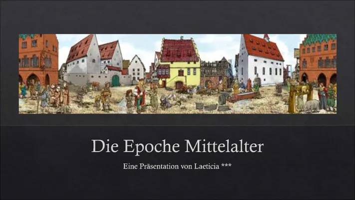 Leben im Mittelalter: Frauen, Klasse 7, und Kinder erklärt