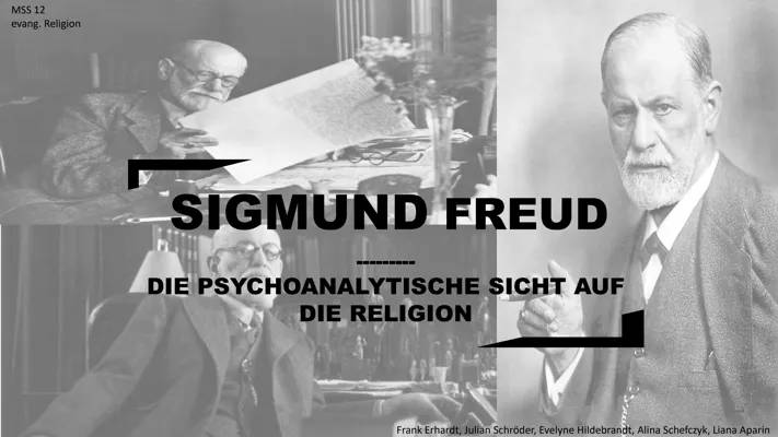 SIGMUND FREUD | EVANGELISCHE RELIGION