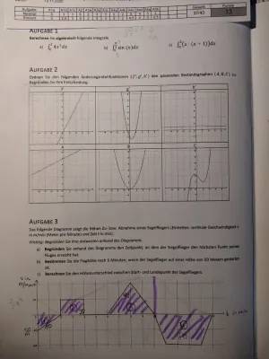 Integralrechnung Aufgaben mit Lösung Klasse 12 PDF - Einfach & Schwer