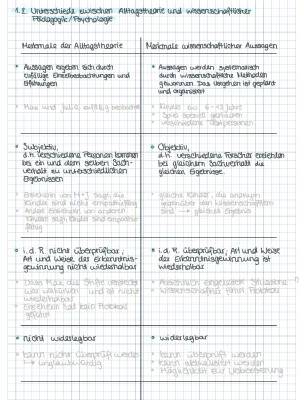 Alltagstheorie und Wissenschaftliche Theorien für Kinder erklärt