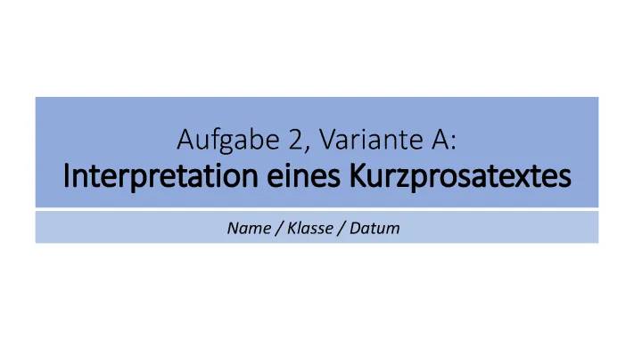 Spuk in Genf Text und Kurzgeschichte Interpretation - Aufbau und Beispiele für Klasse 9-12