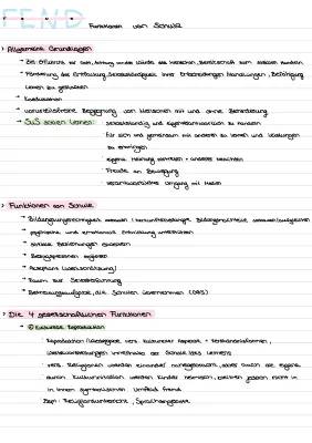 Die Fend Theorie der Schule: Funktionen, Geschichte und das Schulsystem in Deutschland