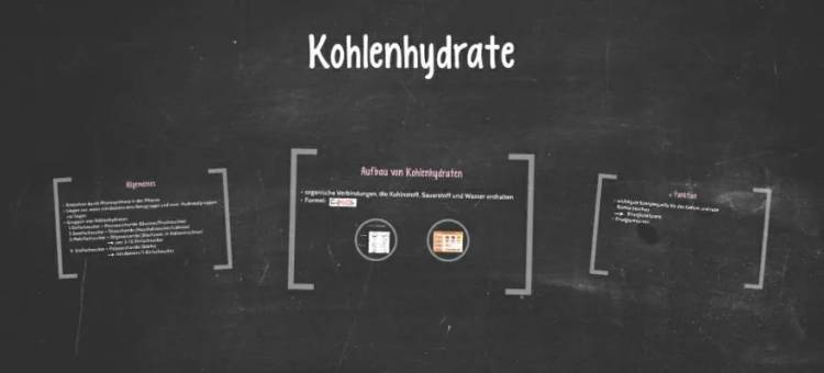 Kohlenhydrate: Einfach erklärt für Kids - Aufbau, Funktion und Eigenschaften