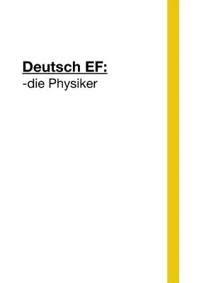 Die Physiker einfach erklärt: Szenenanalyse und Figuren