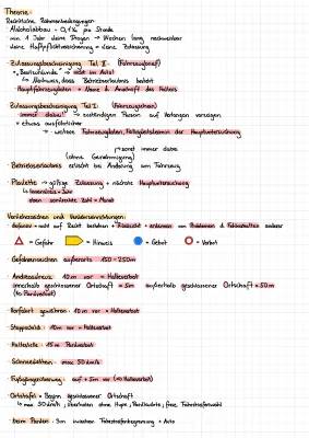 Führerschein Theorie Zusammenfassung 2024 – Alles was du wissen musst!