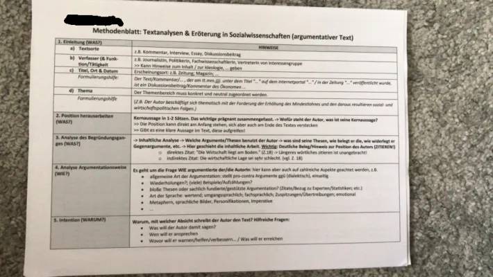 So schreibst du eine Sowi Klausur Analyse Musterlösung und mehr