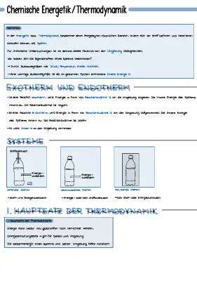 Thermodynamik in der Chemie: Exotherme und Endotherme Reaktionen leicht erklärt