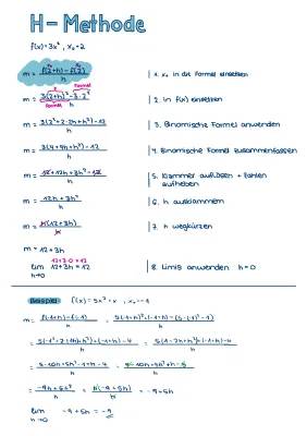 Lerne die H-Methode & Binomische Formeln: Einfache Beispiele und Lösungen!