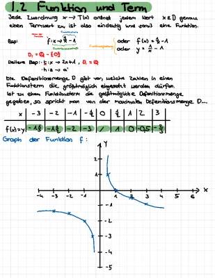 Funktion und Term 