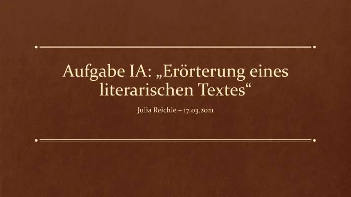 Deine Hilfe für die literarische Erörterung: Tipps, Beispiele und Klausuren