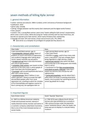 Seven Methods of Killing Kylie Jenner - Zusammenfassung Deutsch, Download & Analysis